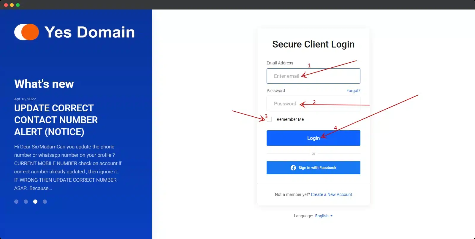 log-in-yes-domain