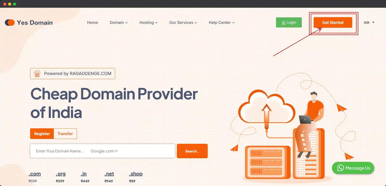 yes-domain-create-account-page- yes-domain-create-account-page